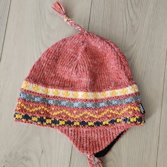 Vintage 🇨🇦 Merkley Wool Blend Ear Flap Toque - Picture 9 of 15